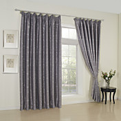 (Zwei Platten) moderne Jacquard geometrischen Verdunklungsvorhänge