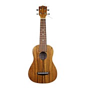 koa - (koa21) feste okume Sopran-Ukulele mit Gig Bag / Picks