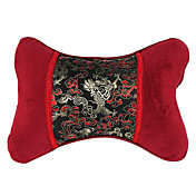 Coches de alta calidad del semen Cassiae hueso almohada, Blossom Of Fortune Series Flores (1 par)