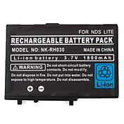 oppladbar batteripakke med skrutrekker til Nintendo DS, DS Lite, DSi (3.7V, 1800mAh)