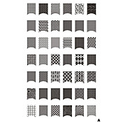 Nail Art 42 Pattern Stamp Stamping Plate Imagen del lazo