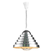60W Luces artísticas de aluminio con Colgante 1 Luz de Plata
