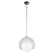 60W Luz Comtemporary colgante de acrílico con una luz en la sombra transparente