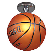 moderne semi flush mount i basketball-funktion