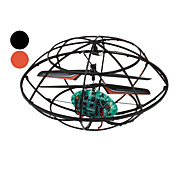3.5-kanals 3d omni-retning rc UFO helikopter med gyro og førte