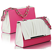 Color Blocking Womens Clutch(27cm*10cm*16cm)