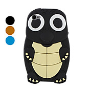 Custodia in silicone a forma di tartaruga per iPhone 4 e 4S - Colori assortiti
