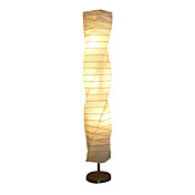 Comtemporary Floor Lights with 3 Lights in Paper Shade