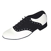 Real Leather/ Nubuck Upper Dance Shoes Ballroom Modern Shoes For Men's