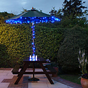 100 Blue LED al aire libre luces solares de hadas de Navidad Decoración Regalos lámpara