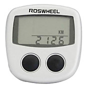 roswheel lcd wasserdichte 13 Funktionen Fahrradcomputer Fahrradtacho (weiß)