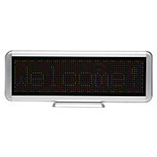 74mW LED colorido Mini Board / Card Nome LED com bateria modos multi Alimentado