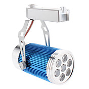 7W 560-600LM 3000-3500K Warm White Light Blue Cover Track Lamp LED Spot Bulb (85-265V)