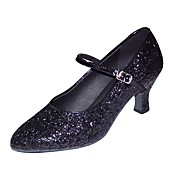Sparkling Glitter Upper Dance Shoes Modern/ Ballroom Shoes For Women's