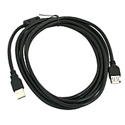 3m USB2.0 Extention Cable (AF, Black)