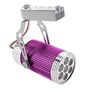 7W 560-600LM 3000-3500K Warm White Light Purple Cover Track Lamp LED Spot Bulb (85-265V)