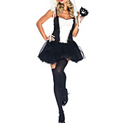 Abito Panda Playful Donne di età Sexy e con cappuccio Halloween Costume (2pezzi)