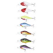 Crank Bait pêche dur appâts 60MM 11G (7 Pcs / Pack)