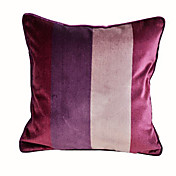 elegante de veludo capa de travesseiro decorativo