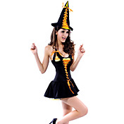 Womens Sexy Cute Candy Witch voksne Halloween kostume