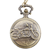 herenfiets legering analoge quartz zakhorloge (brons)