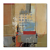 בד מתוח מדפיס 24 "x 24" המופשט