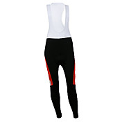 Kooplus Quick Dry Men's Long Cycling BIB Pants (Red Horse)