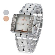 donne in ceramica orologio analogico da polso al quarzo (colori assortiti)