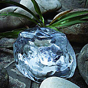 Ensemble de 3 lampes solaires de couleur Iceberg Remplacement de Lampe de jardin déco