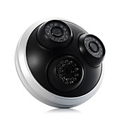 360 degrés Caméra Dôme gratuit rotatif avec 3 Grand Angle de vision de nuit Sony Caméras CCD (PAL)