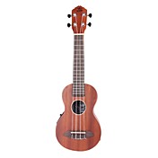 ELLA - (UK-10SE) Sapelle Soprano Ukulele Acoustic-Electric con bolsa