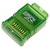 USB 2.0 MicroSDHC MicroSD TF Card Reader (Up to 32GB)(Random color)