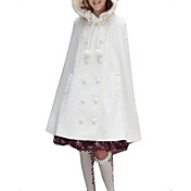 Hoody Black Velvet Sweet Lolita Cloak