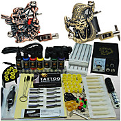 Complete Tattoo Machine Kit 2 Guns with high quality ink