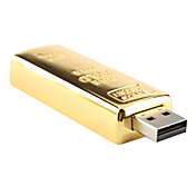 4 Go Gold Bar USB 2.0 Flash Drive