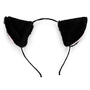 Nero gatto Ears Halloween Archetto (1 pezzo)