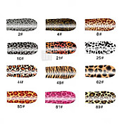 Tier Korn 12 Tipps Nail Art Sticker