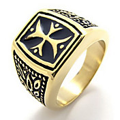 mannen stalen ring