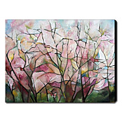 Pintados à mão pintura a óleo da paisagem abstrata