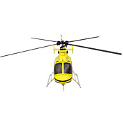 Bell 407 Size TRUE SCALE 470 Yellow/Black KIT Helicopter