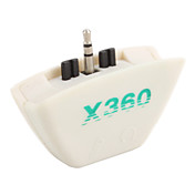 Dual Headset Headphone Microphone Converter for Xbox 360 with Packing Box
