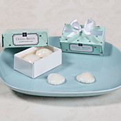 Ocean Breeze seashell favore sapone profumato (set di 2)