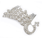Austrian Drilling Peacock Shaped Haircomb