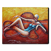 Dipinti a mano olio pittura astratta 20 "x 24" Paesaggio