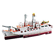 DIY 3D Puzzle Spruance Destroyer (53pcs, difficulty 3 of 5)