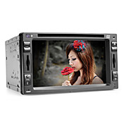 6.2 Inch 2 Din Touch Screen Car DVD Player with Bluetooth,GPS,iPod,RDS,SD/USB,Steering Wheel Control