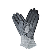 Fashion 3-vejs lammeskind læder Vinter Handsker