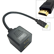 1 a 2 puertos HDMI Splitter