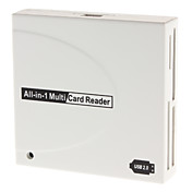 All-in-1 USB 2.0 Card Reader for CF/MD/MS/SD/Mini SD/MMC/TF Card