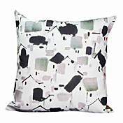 Country Ink Painting Velvet Decorative Pillow Cover